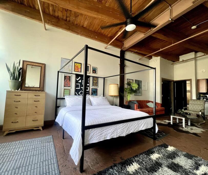 420 Friendly Boho Loft Downtown King Suite Free Parking Detroit Ngoại thất bức ảnh